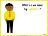 Syllables Teaching Resources (slide 3/10)